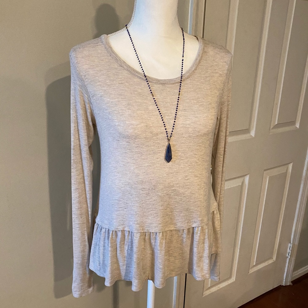 Loveappella Peplum Top